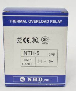 We pride ourselves on giving each customer who comes into our store as if  they were family. We love helping people find the NHD thermal overload  relay NTH-5 2PE, 3.8 ~ 5